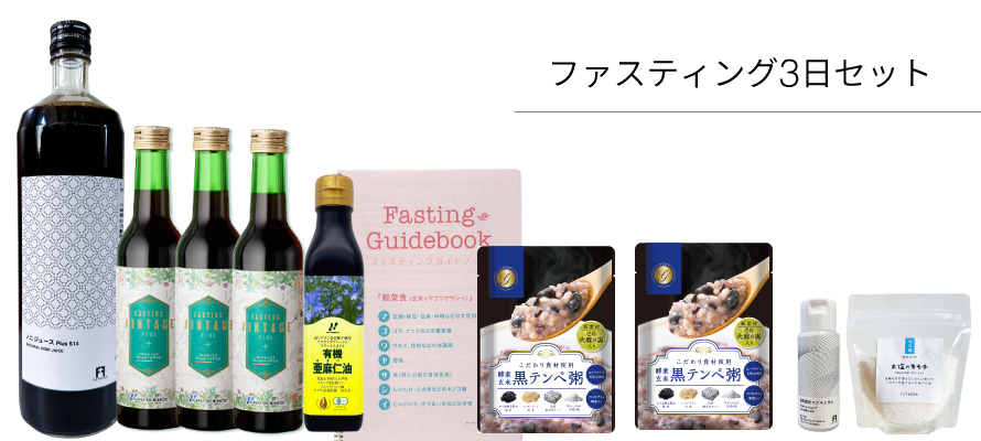 ファスティングジュース、Great Fasting、ファスティング3日セット