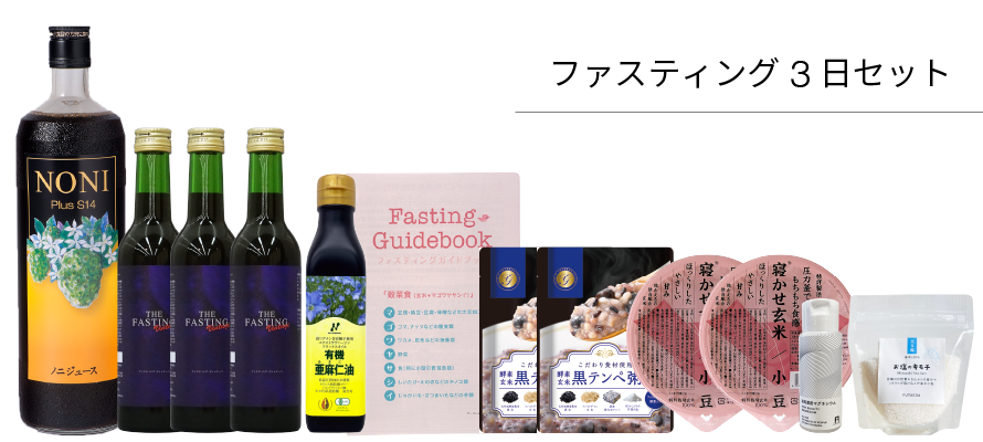 ファスティングジュース、Great Fasting、ファスティング3日セット